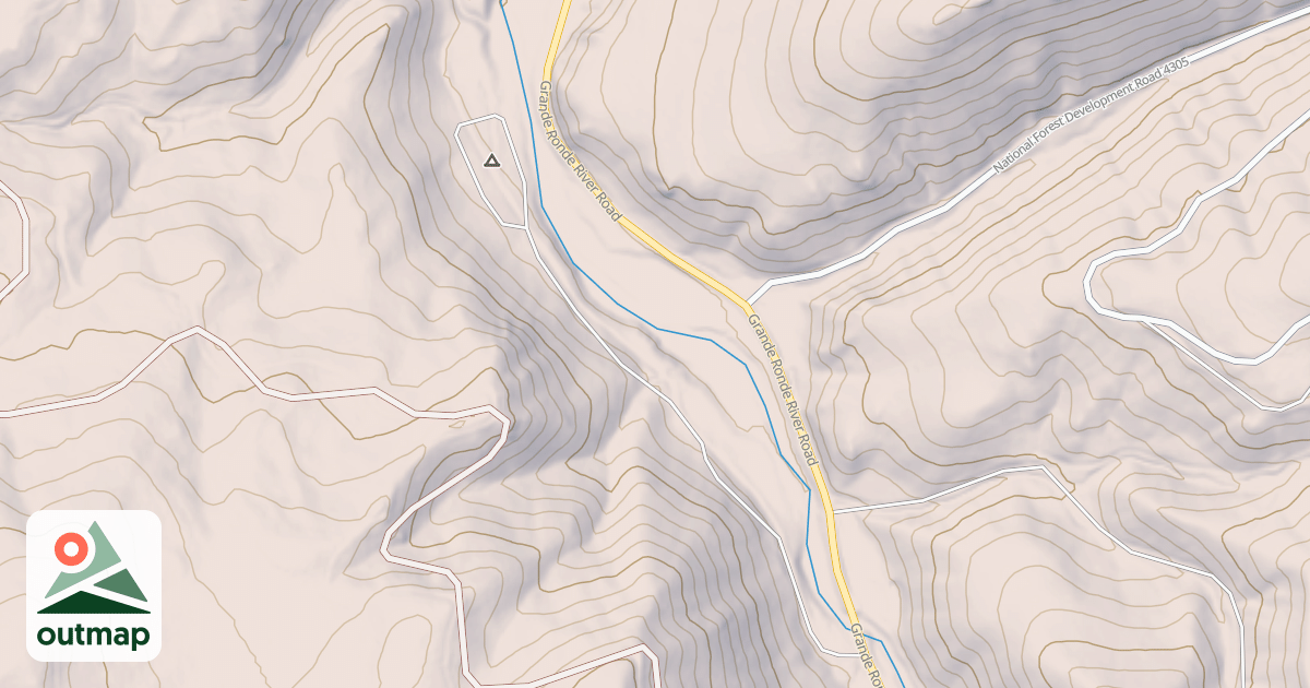 Map of RIVER CAMPGROUND ROAD