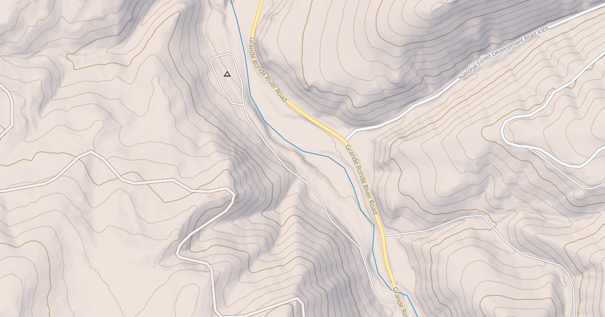 Map preview of RIVER CAMPGROUND ROAD