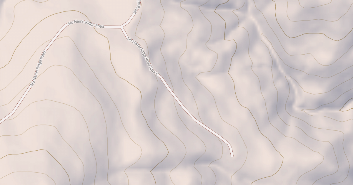 Map preview of NO NAME RIDGE SPUR C