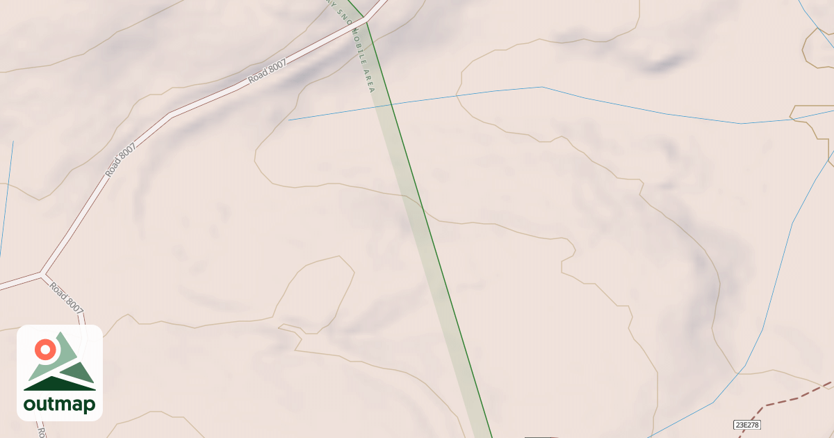 Map of BROWNS MDW J SPUR