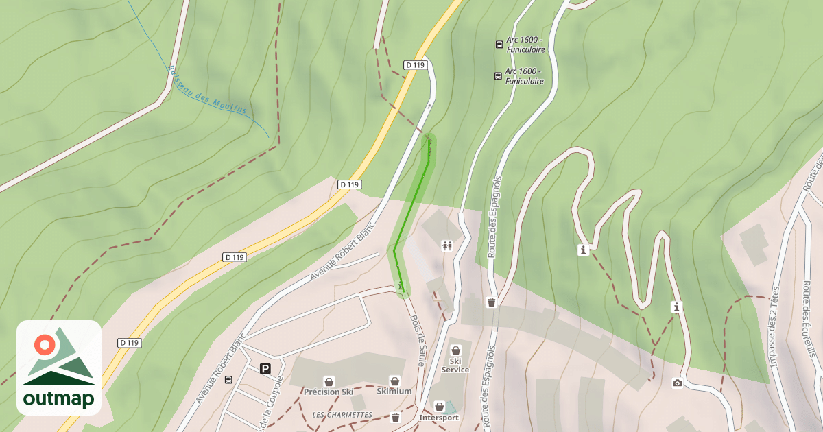 Map of Bois de Saule