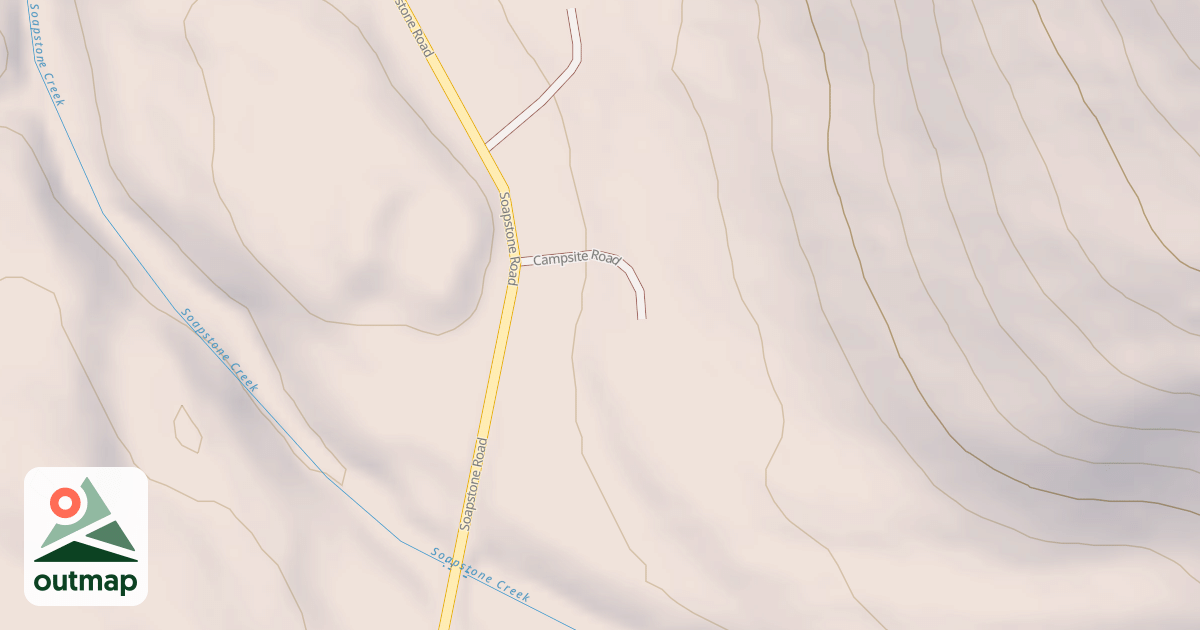 Map of CAMPSITE