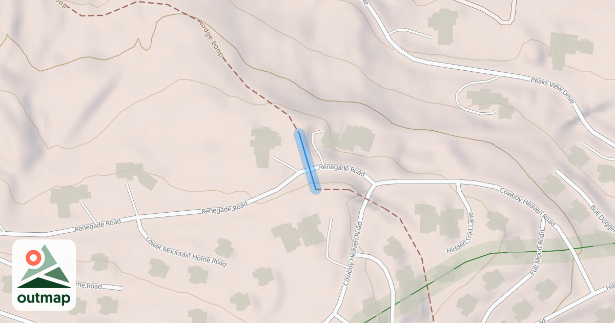 Map of Lodge Loop
