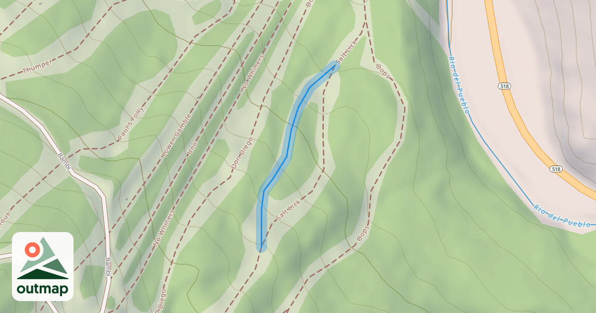 Map of Down Fall