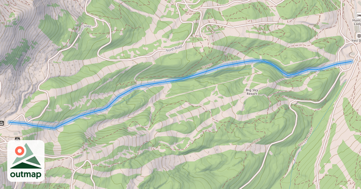 Map of Crazy Horse