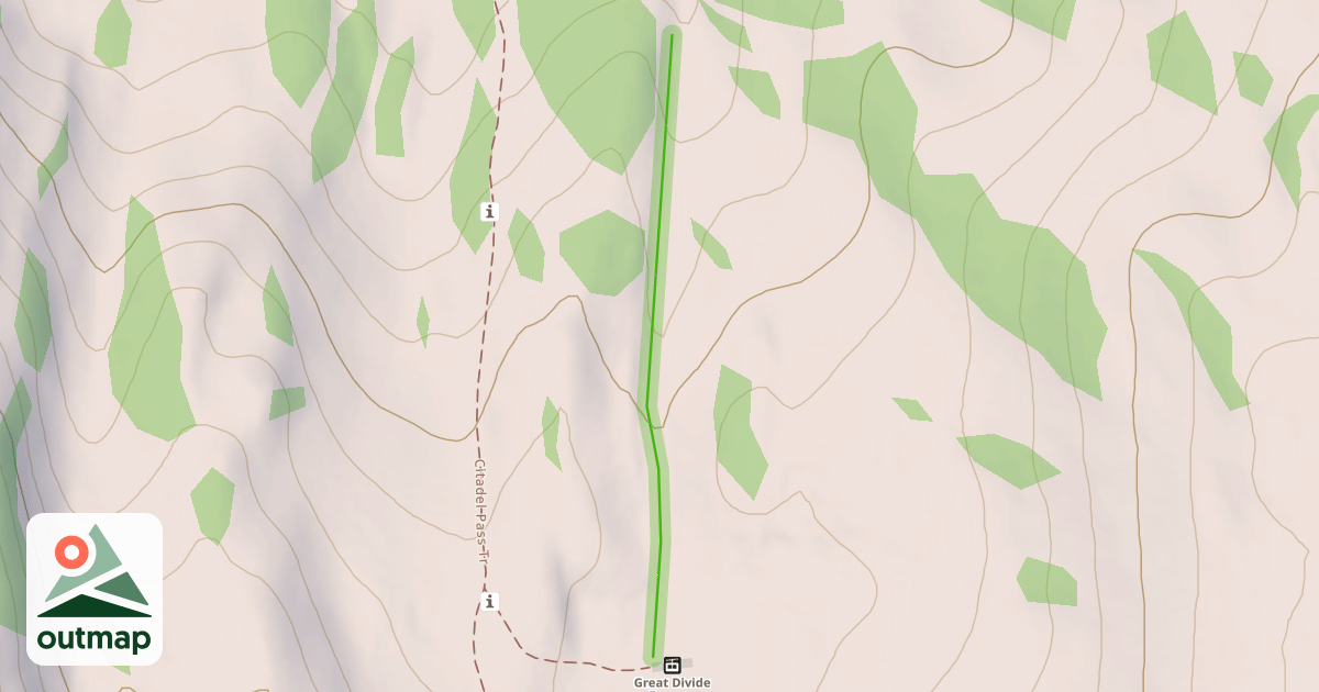 Map of Angel Gully