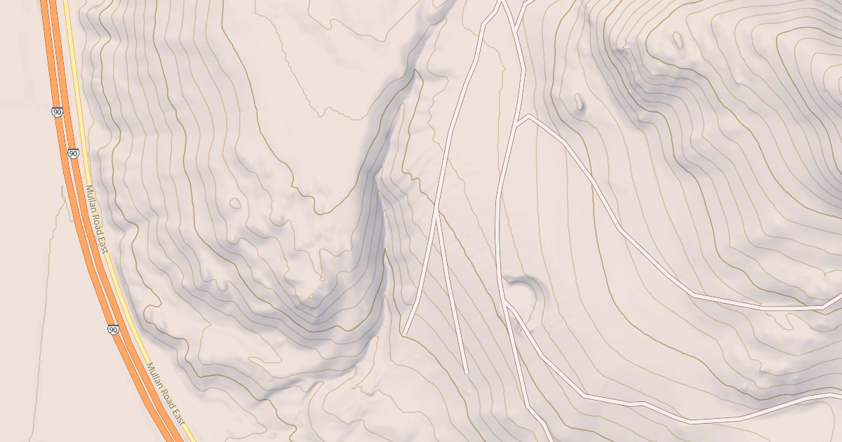 Map preview of HAPPY HOLLOW SPUR 1