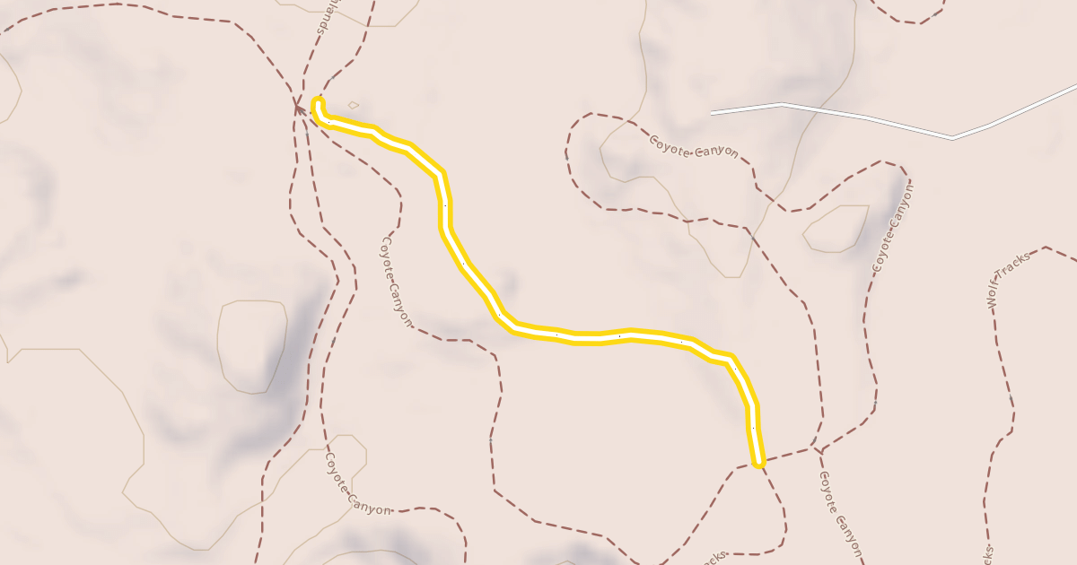 Map preview of Wolf Tracks