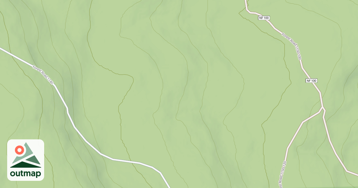 Map of USFS Motor Vehicle Use Map Roads {19DF8803-A290-4256-B781-9F1D7541DB12}
