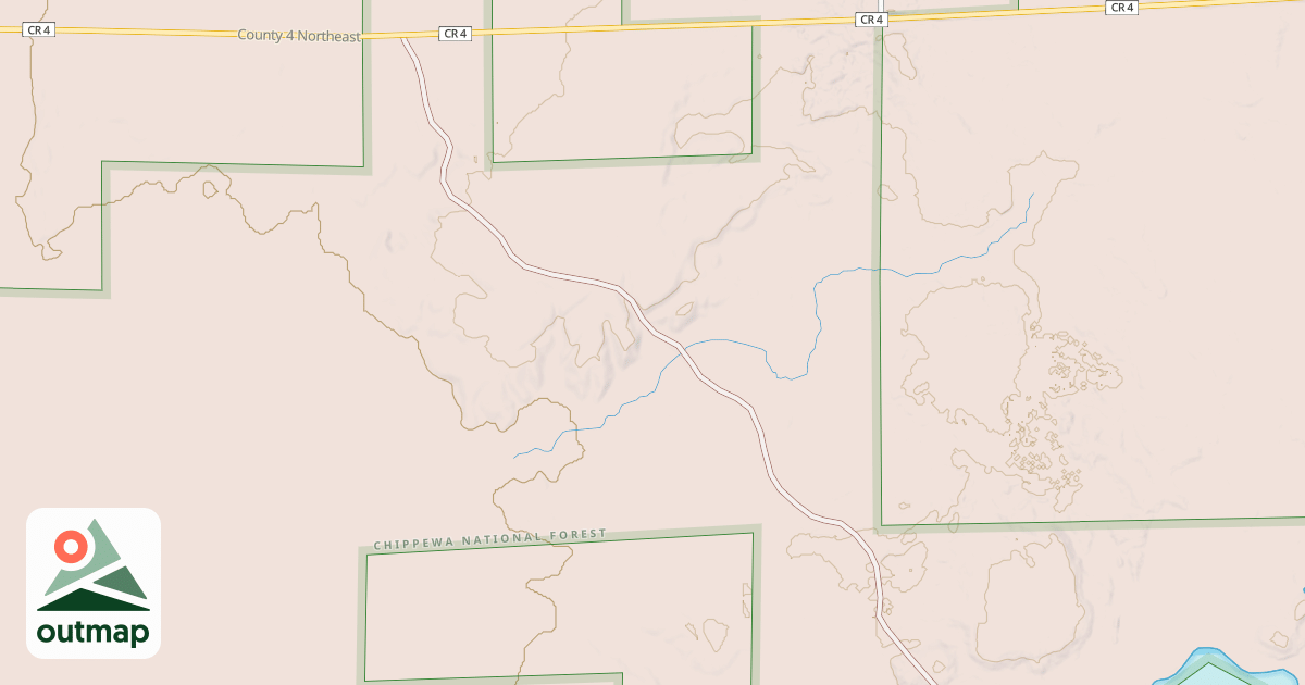 Map of LUCILLE LAKE