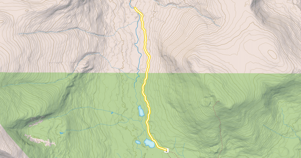 Map preview of Russell Pond Trail