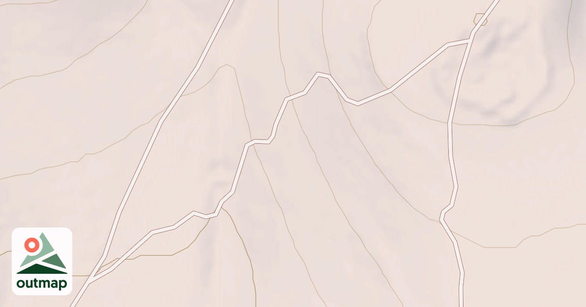 Map of Radar Hill OHV Trails