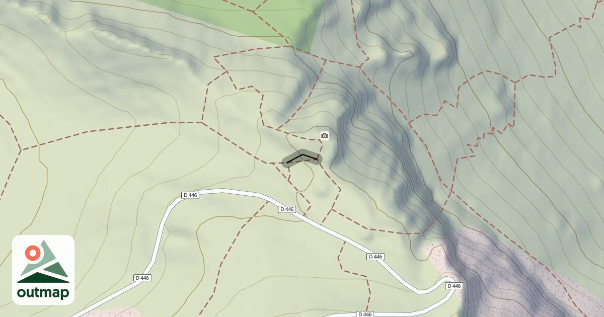 Map of Du Coudon à La Valette