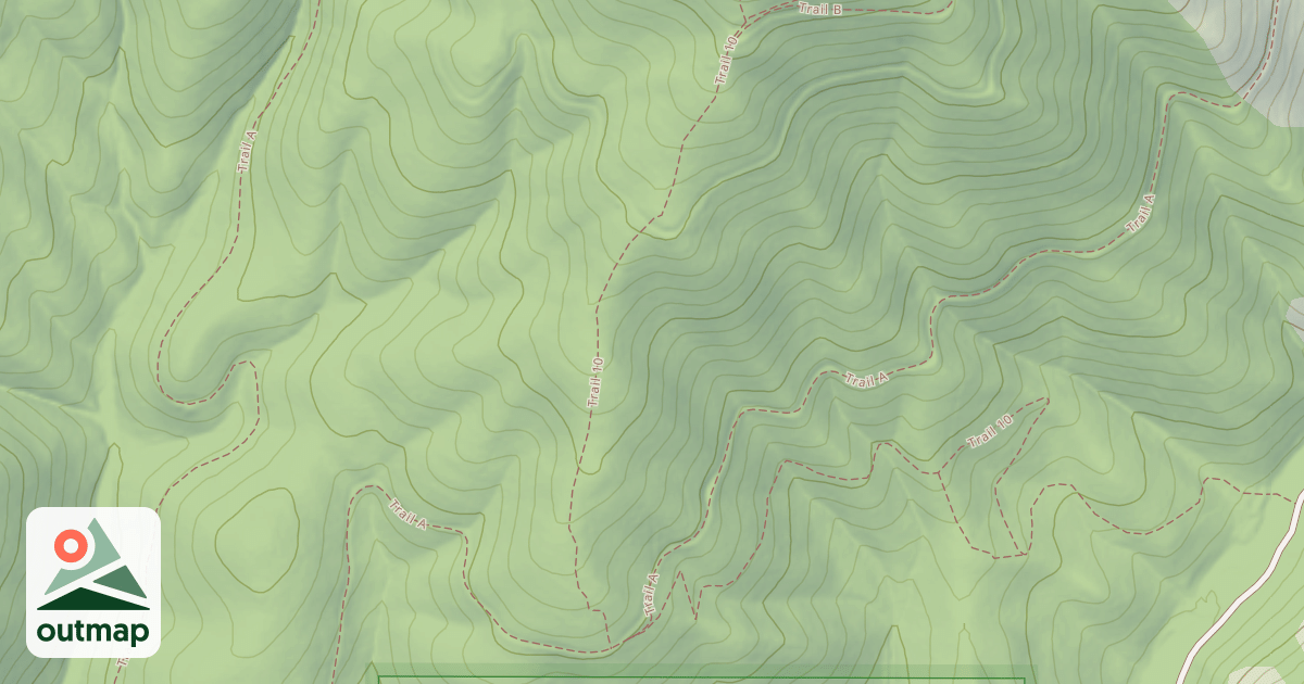 Map of Canfield Mtn Tr Cmplex Tr-10
