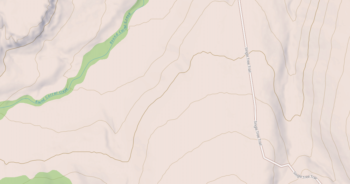 Map preview of ROUND CORRAL ROAD SPUR C
