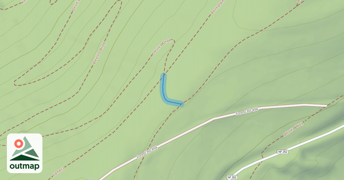 Map of Cornplanter Connector