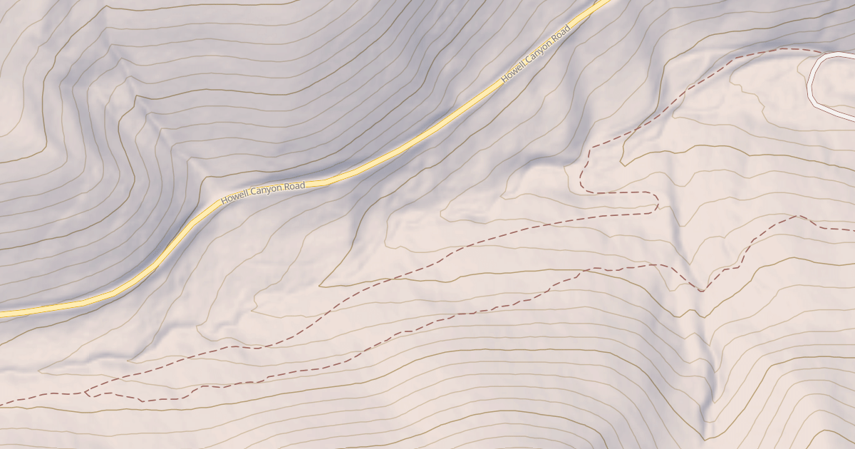 Map preview of HOWELL CREEK