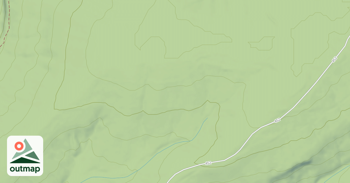 Map of 452B