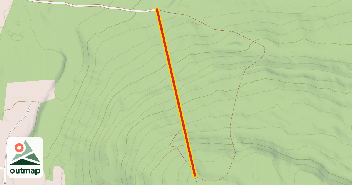 Map of 100 Mile House T-Bar
