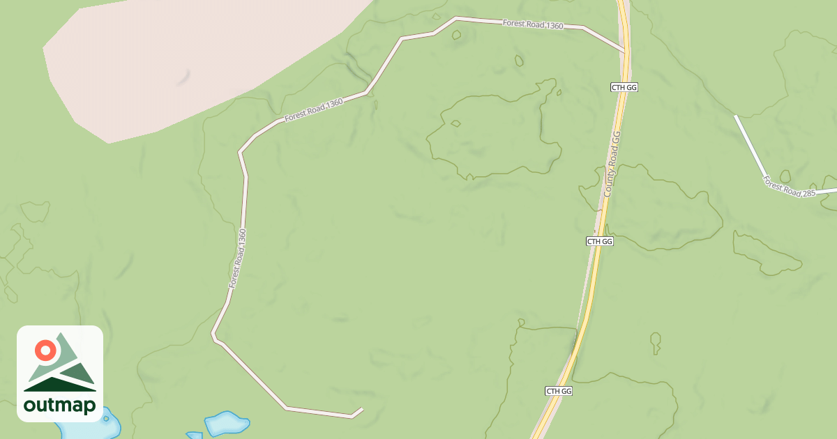 Map of FR 1360