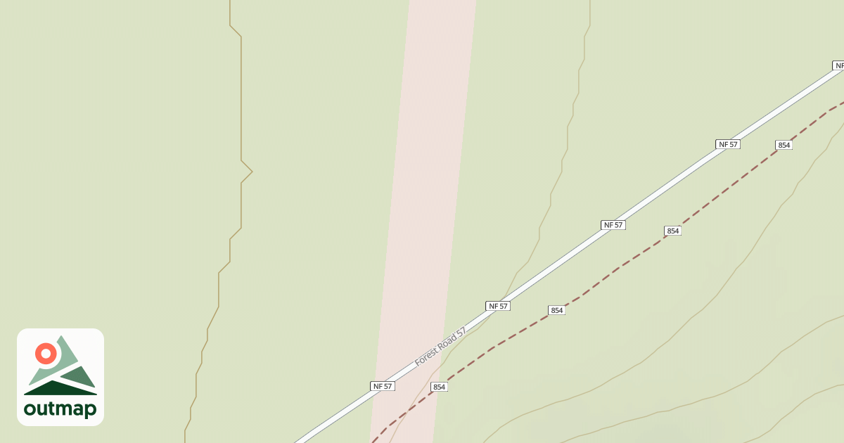 Map of USFS Motor Vehicle Use Map Roads {0BF1EA3E-D3EF-4068-8AD2-925E9FE184A9}