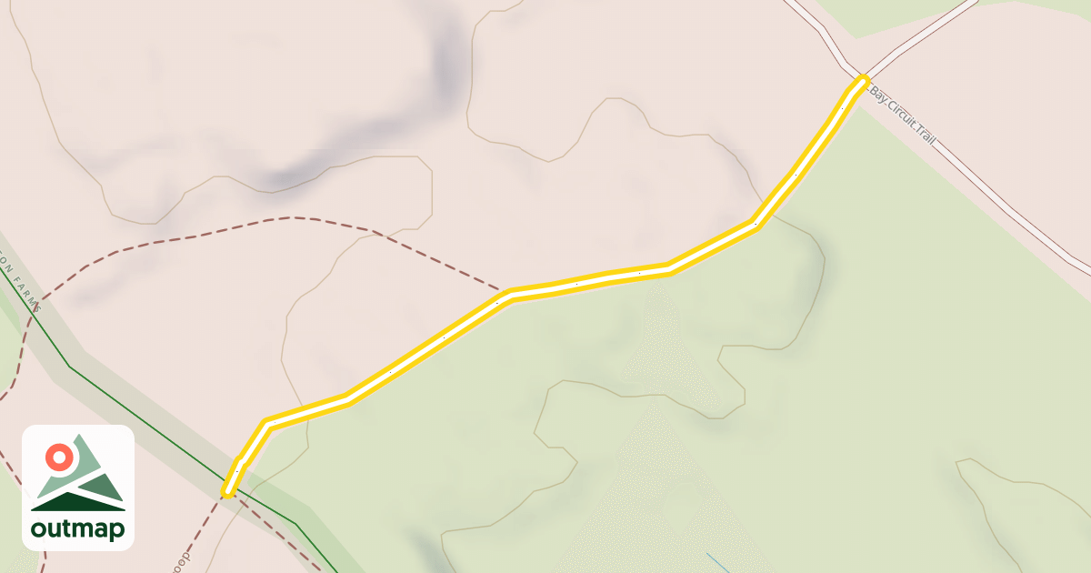 Map of Bay Circuit Trail