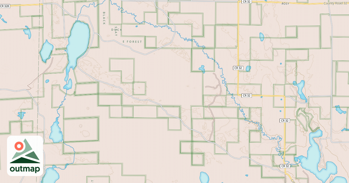 Map of DECKER LAKE ROAD