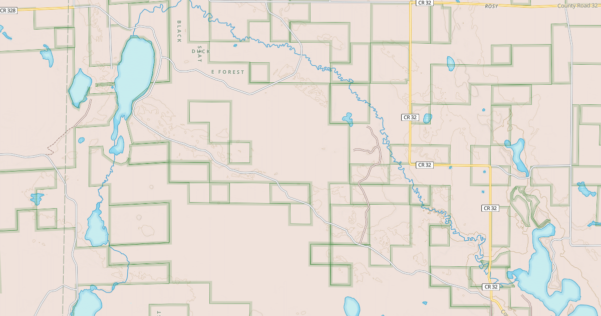 Map preview of DECKER LAKE ROAD