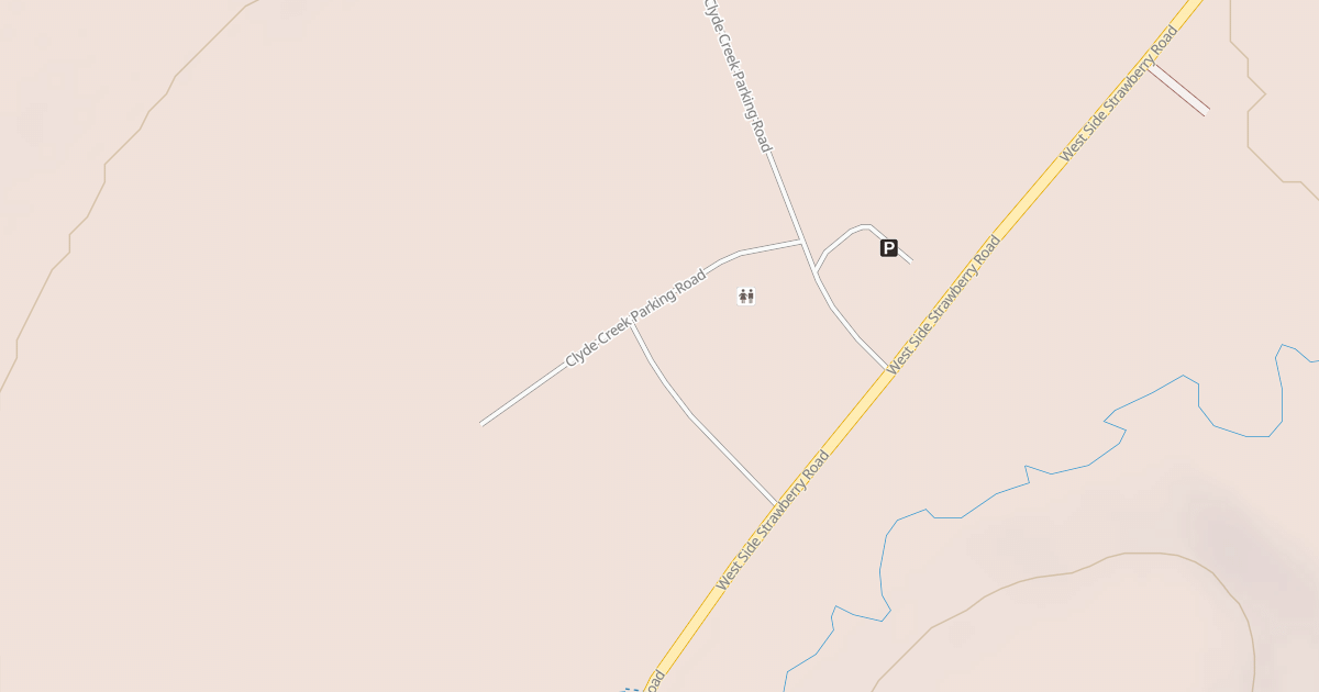 Map preview of CLYDE CREEK PARKING