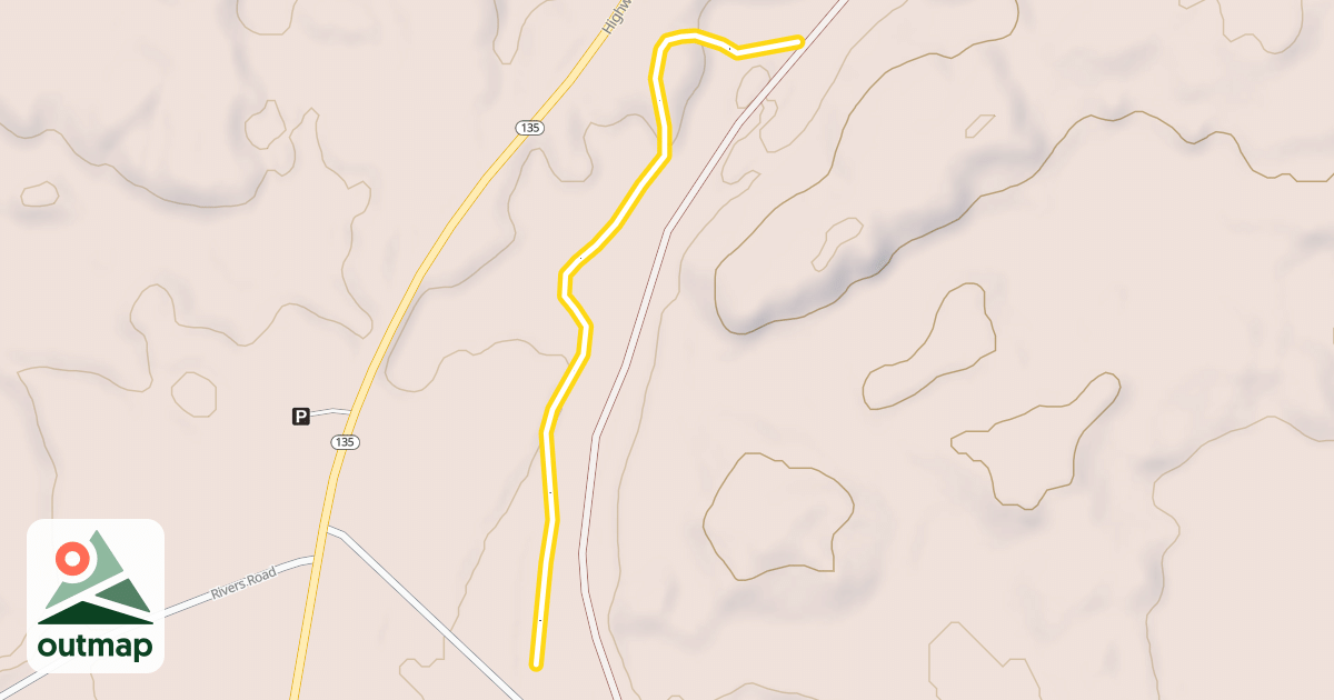 Map of Rolling Bog
