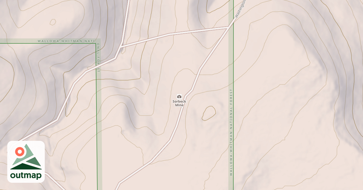 Map of USFS National Forest System Roads {09DE20C1-82BE-4795-9700-BBA5670774B5}