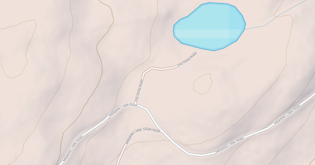 Map preview of DRY POND