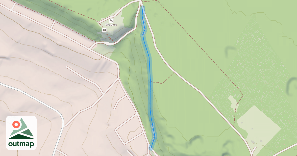 Map of Les Grillots