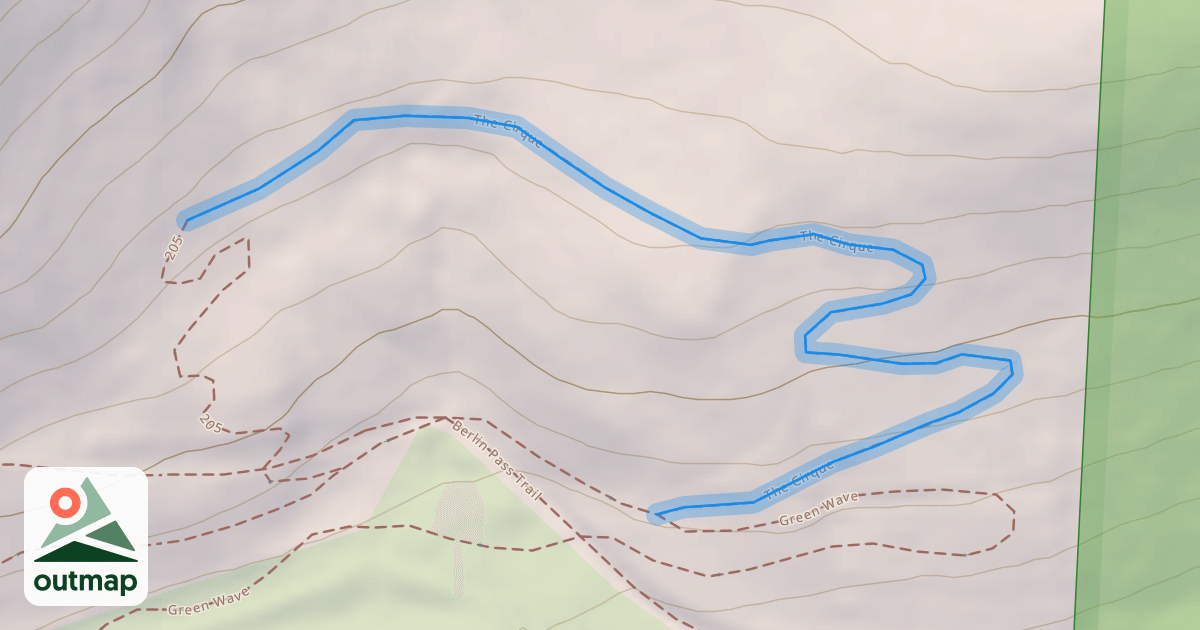 Map of The Cirque