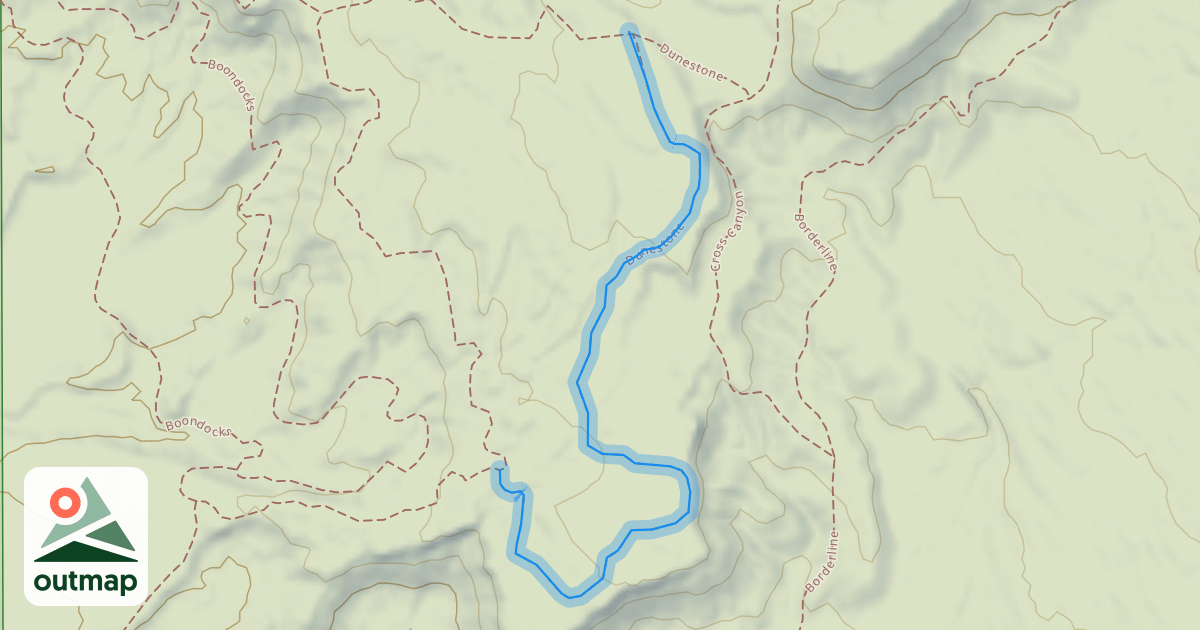 Map of Dunestone