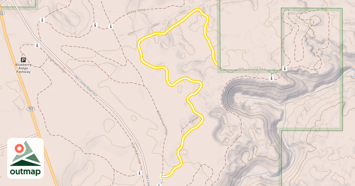 Map of Superior Loop