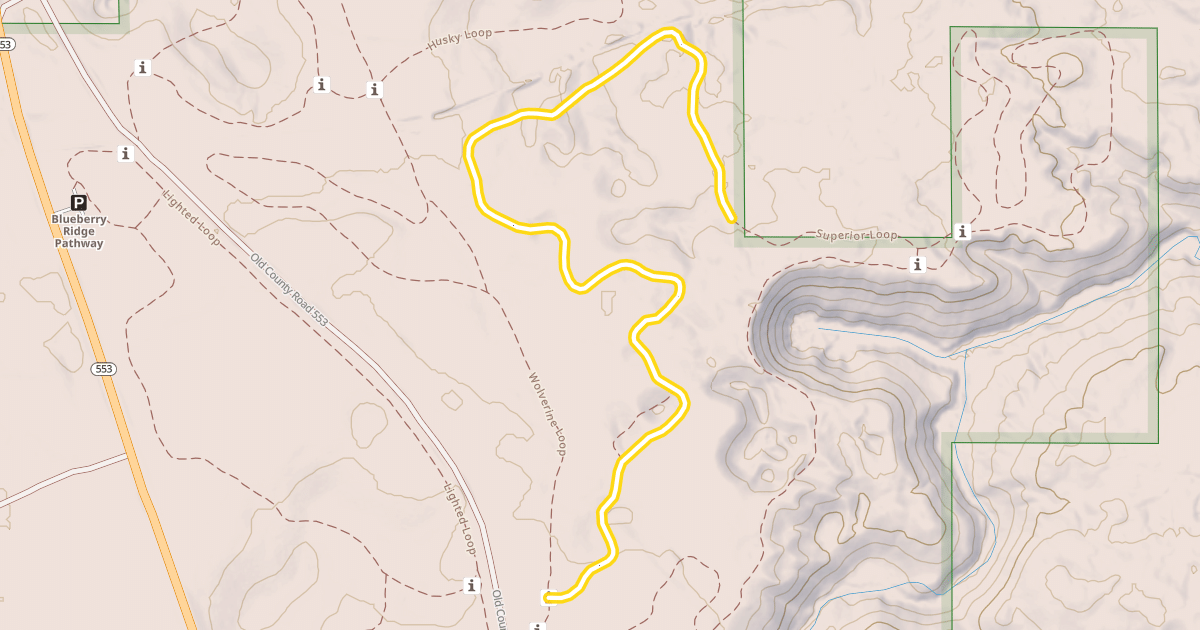 Map preview of Superior Loop