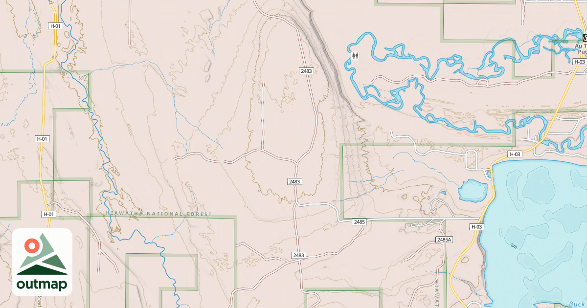 Map of SLAPNECK