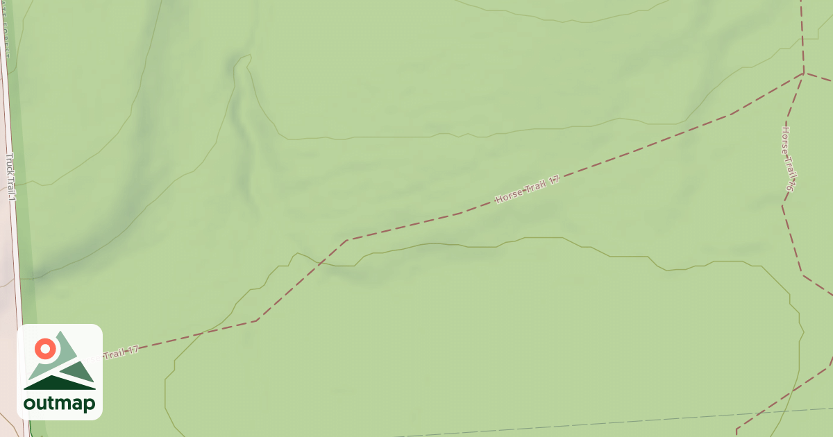 Map of Horse Trail 17
