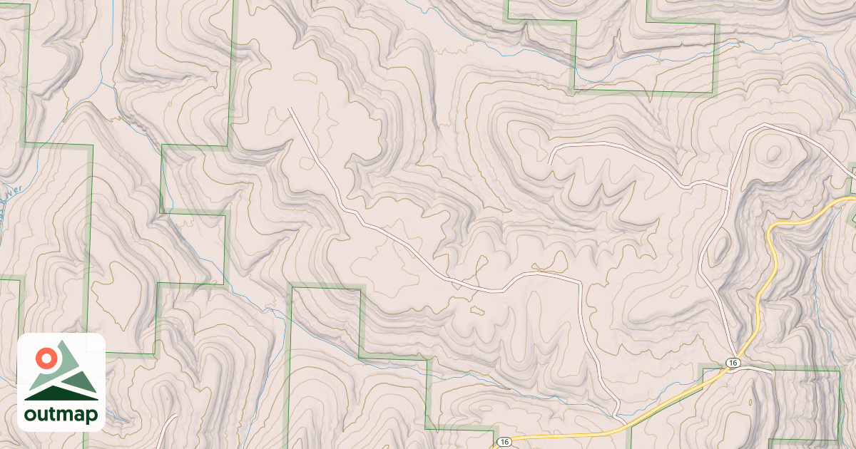 Map of SMITH RIDGE