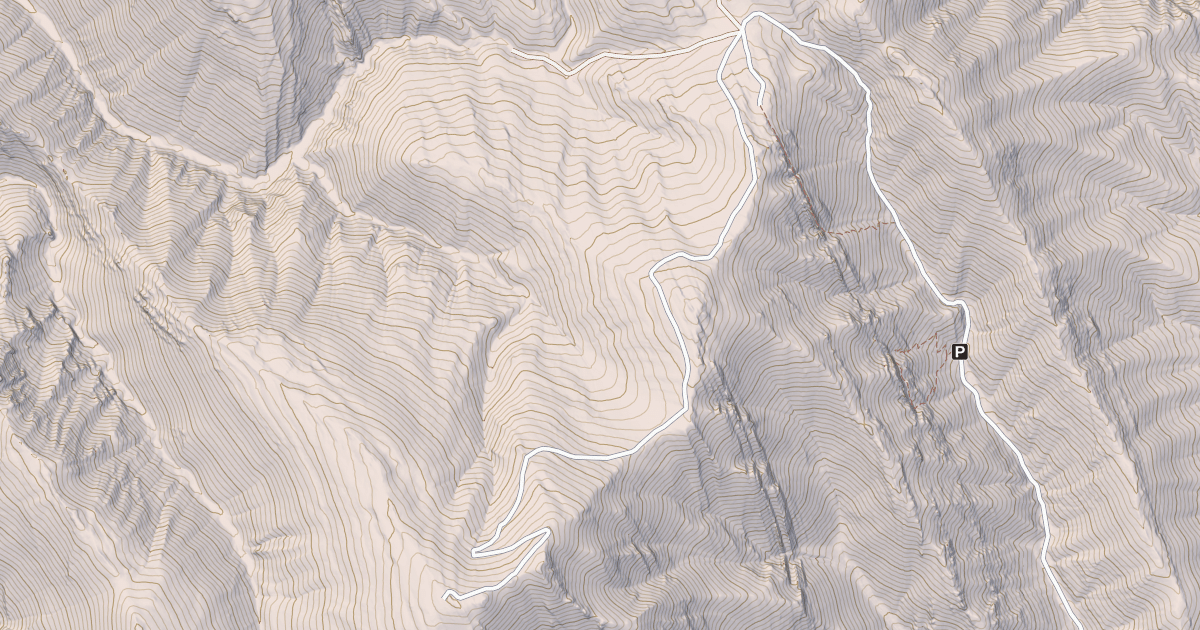 Map preview of HOWE PEAK RIDGE