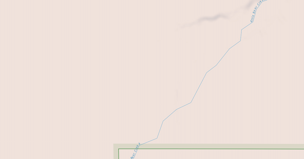 Map preview of LITTLE BEAR CREEK SPUR D