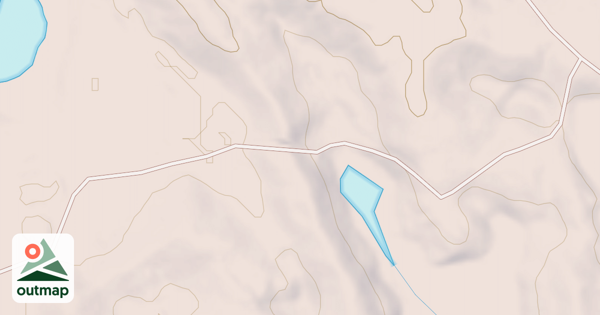 Map of RIVER SLOUGH SPUR A