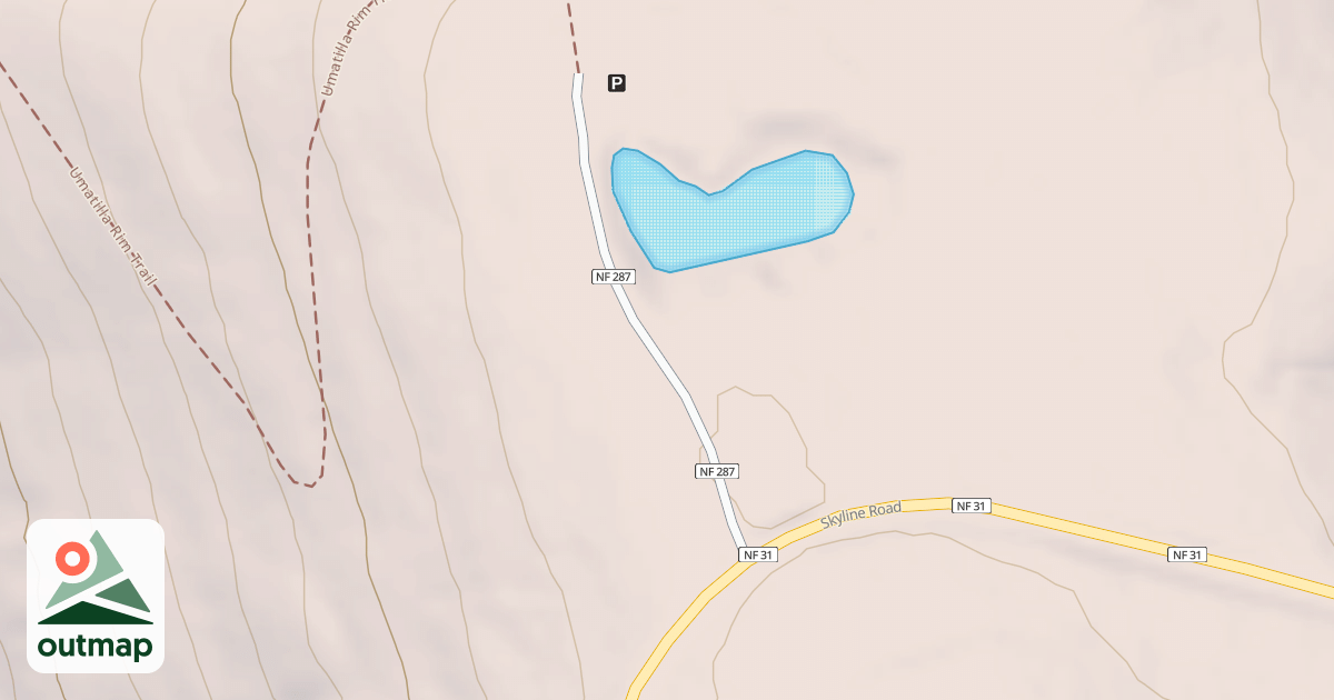 Map of NINEMILE TH