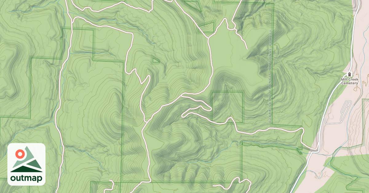 Map of PHELPS RIDGE