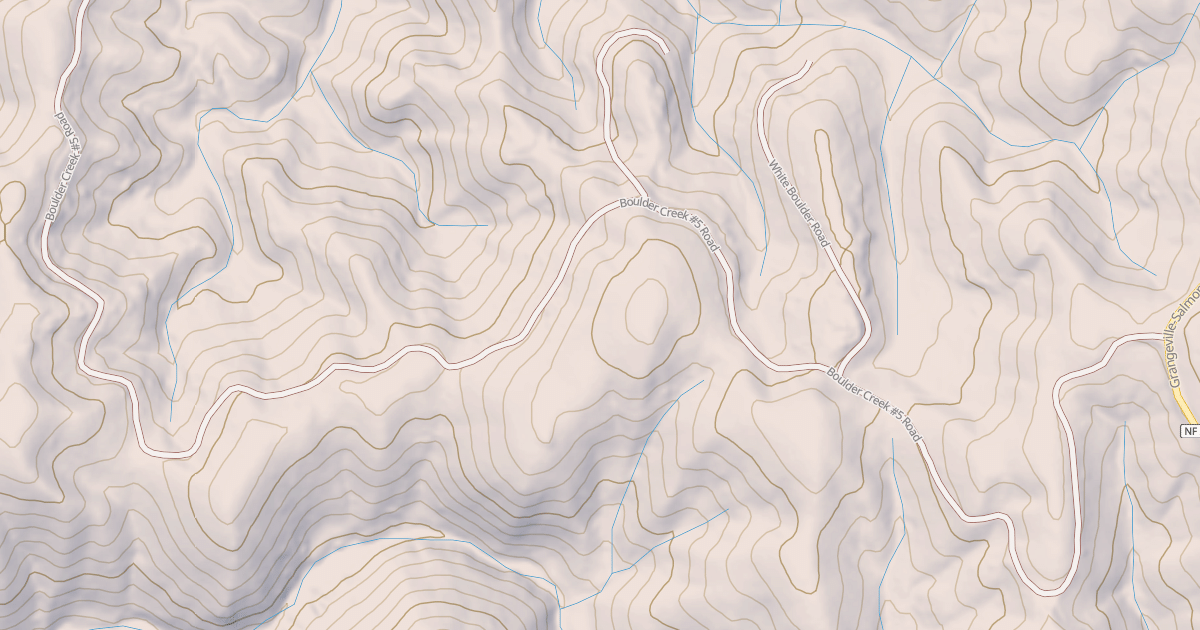 Map preview of BOULDER CREEK #5