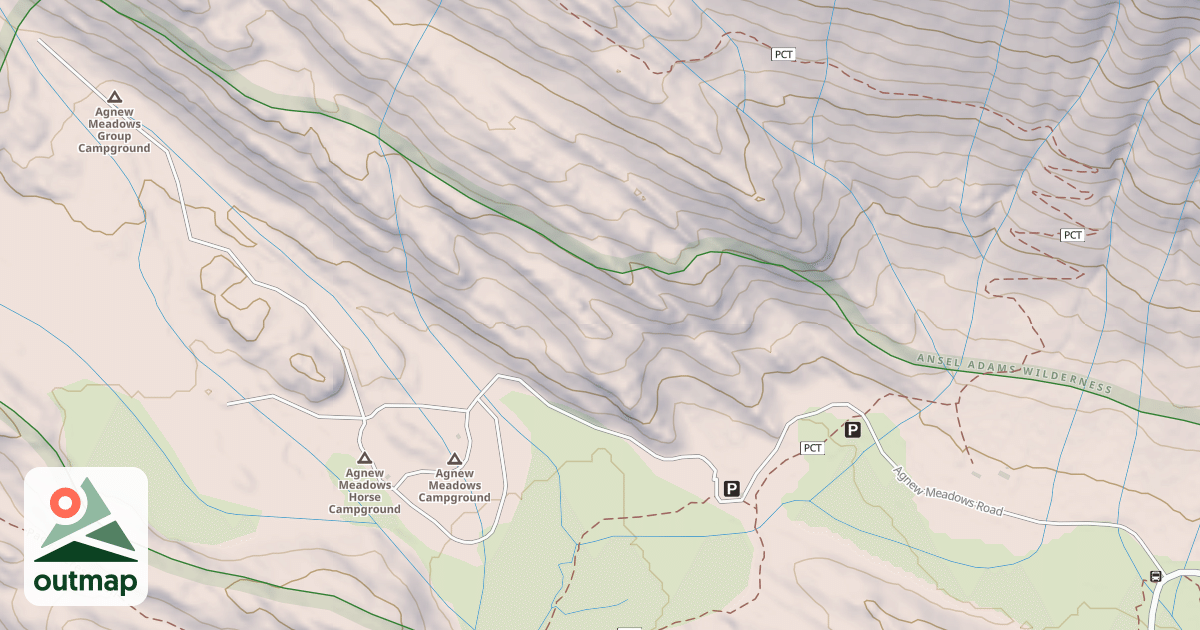 Map of AGNEW MDWS CG Q-035