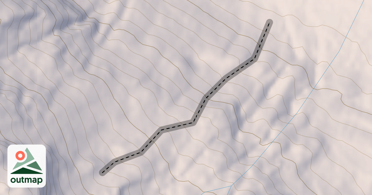 Map of Cirque of Leaps