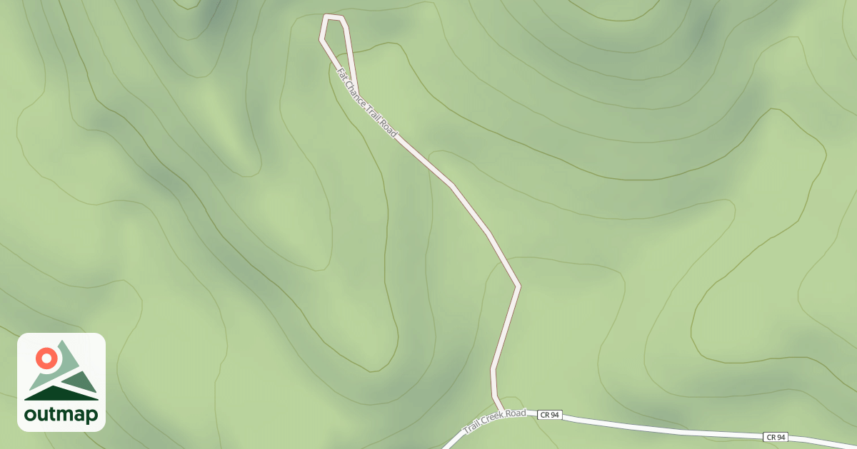Map of FAT CHANCE TRAIL