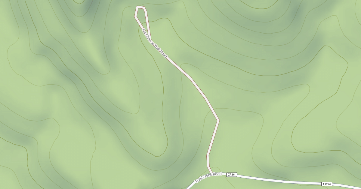 Map preview of FAT CHANCE TRAIL